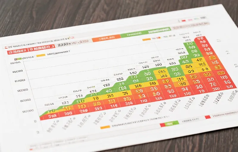 彩票数据统计分布图